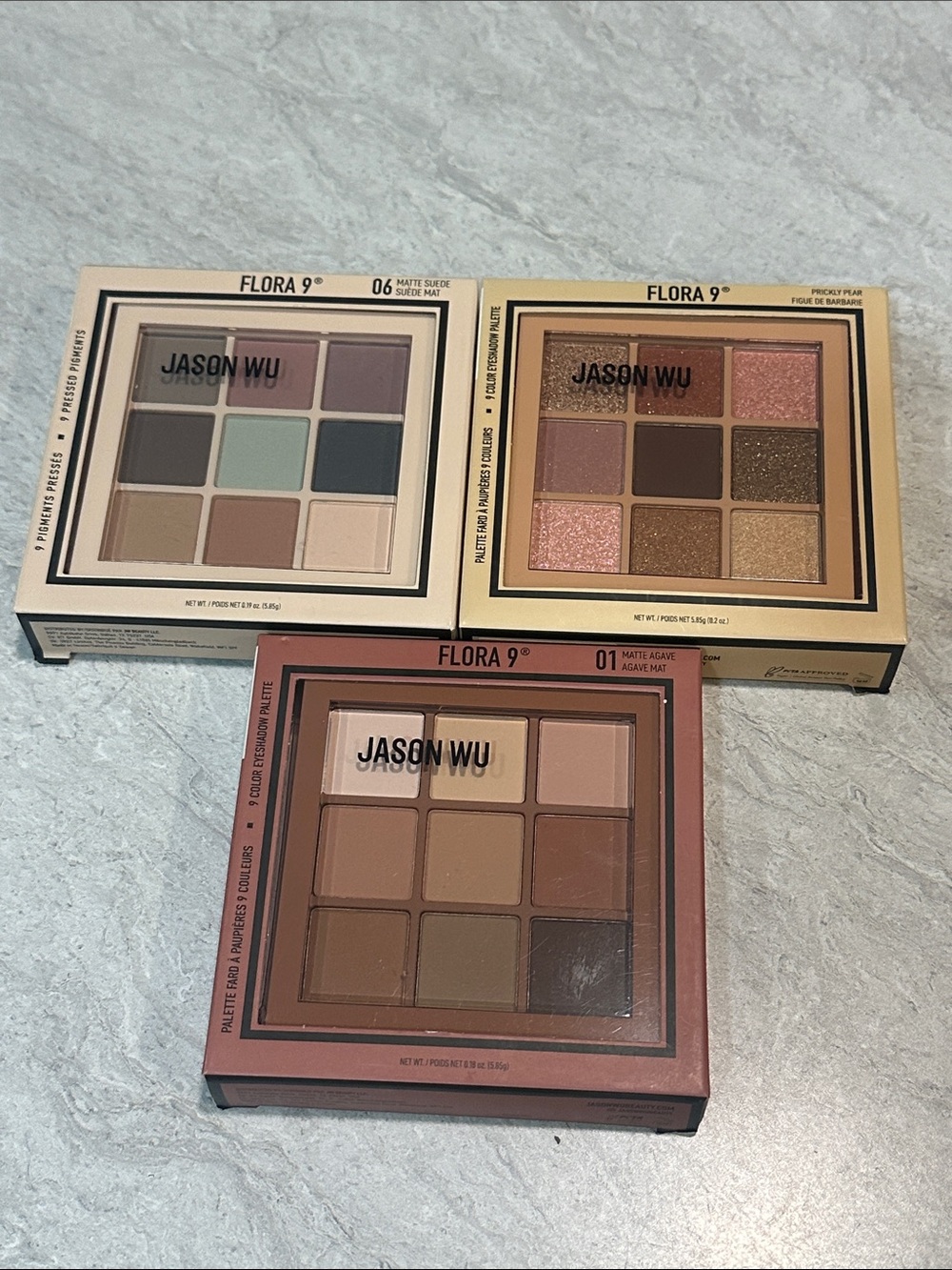 Jason Wu Flora 9 Eyeshadow Set — Pink, Brown & Neutral Palettes